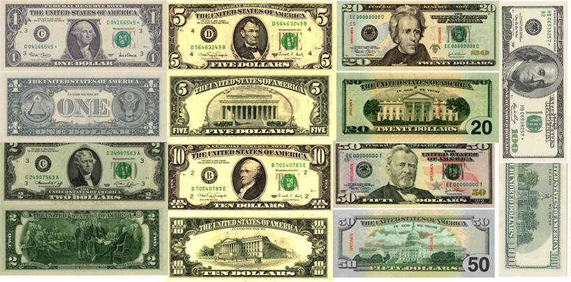 Как выглядит доллар?